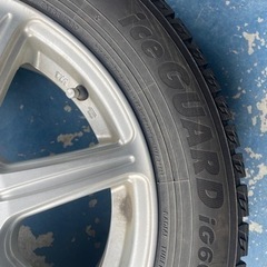 １６インチホイール付冬タイヤほぼ新品！の画像