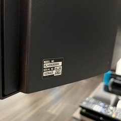 SONY65型4kテレビ、壁寄せスタンド付き！