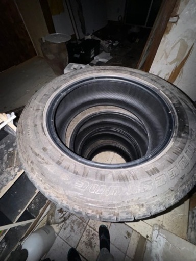 あります17インチタイヤ4本セットバリ山