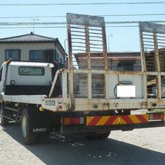 H27 日野デュトロ　3.4ｔローダー　6MT　NEO5　3人乗り　シェルフ　バイザー　作業灯　AM/FMﾁｭｰﾅｰ　ETC　ラジコン　ウインチ　エコモード　エアバック　車幅灯　床ﾌｯｸ　車検R7/4　　16882の画像