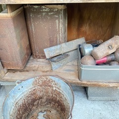 鉄クズ、金属ゴミ、まとめての画像