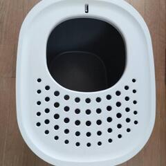 決定しました。お値下げ❗【USED】猫トイレ(固まる砂用)