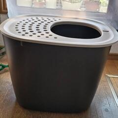 決定しました。お値下げ❗【USED】猫トイレ(固まる砂用)の画像