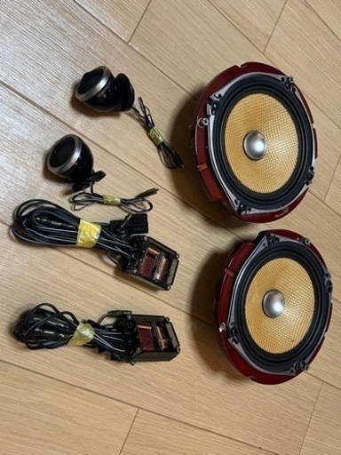 高級スピーカー　伝説の名品　carrozzeria/カロッツェリア【TS-C07A】17㎝ スピーカー/ネットワーク/ツィーター★180W 50W★動作OK