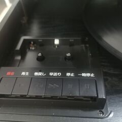 カセットレコードプレーヤーの画像