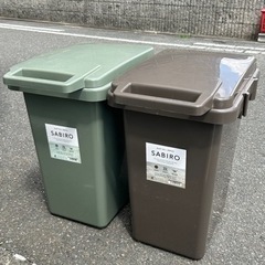 【成約済み】33L SABIRO ゴミ箱　家具 インテリア雑貨/小物 ごみ箱の画像