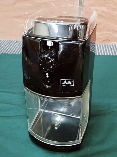 【お取引成立済みです】★メリタ電動コーヒーミル差し上げます★パーフェクトタッチⅡ【現地引き取りのみ】