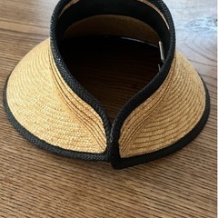 麦わら　サンバイザーの画像