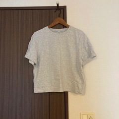 レディース ユニクロ UNIQLO Tシャツ Mサイズ 丈短