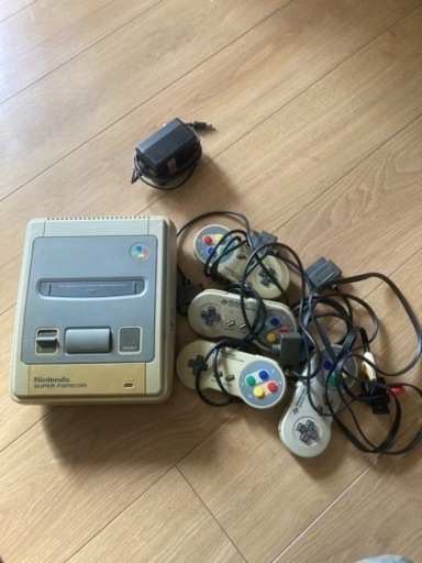 スーパーファミコン　本体　電源チェックのみ