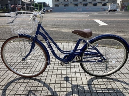 【26インチ自転車】美品❗️変速なし　リヤタイヤ、鍵新品❗️スペアキーあり　若林自転車　浜大津店　SALE中❗️
