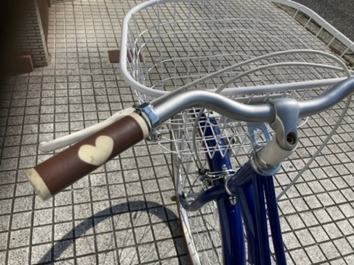 【26インチ自転車】美品❗️変速なし　リヤタイヤ、鍵新品❗️スペアキーあり　若林自転車　浜大津店　SALE中❗️