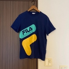 フィラ FILA メンズ Tシャツ フリーサイズ ネイビー