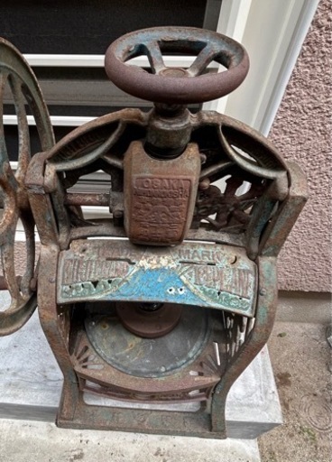 売却済みです。昭和初期　かき氷機