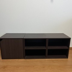 木製カラーボックスの画像