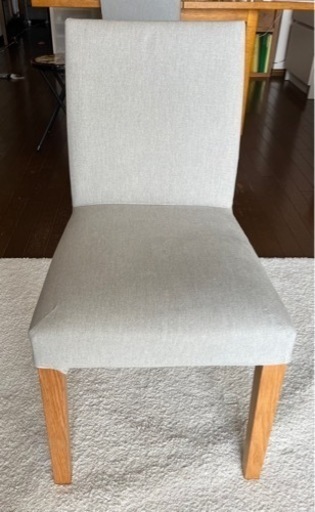 【美品】無印良品　ダイニングチェア2脚セット