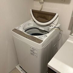 TOSHIBA 洗濯機 AW-6G5 2016年の画像