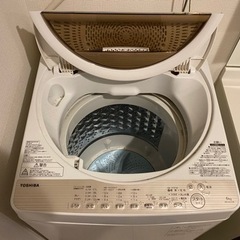 TOSHIBA 洗濯機 AW-6G5 2016年の画像