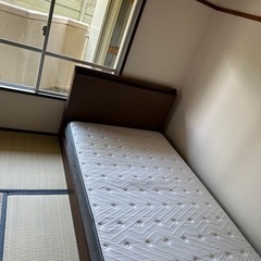 家具 ベッド シングルベッドの画像