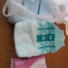 おむつ、尿とりパッド、おしりふき無料！！の画像