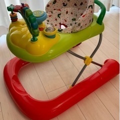 日本育児 はらぺこあおむし 歩行器 2in1ウォーカー マルチカラー