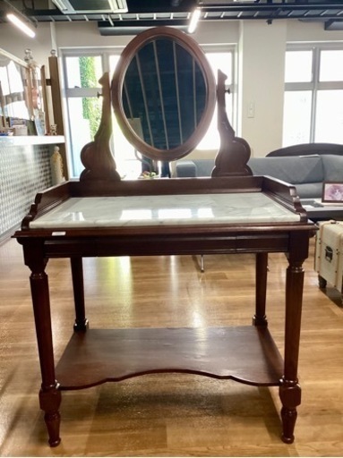 アンティークドレッサー【町田市再生家具】　240654