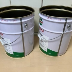 Castrol　カストロール　ペール缶　空き缶　20リットル　2セットの画像