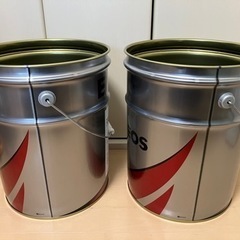 ペール缶　空き缶  20リットル　2セットの画像