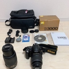 一眼レフデジタルカメラNIKON D3000