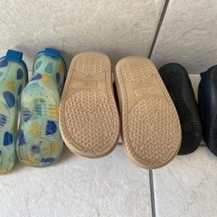ベビー靴　長靴　3セット　の画像