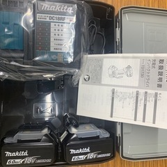 マキタ　バッテリー、充電器セット