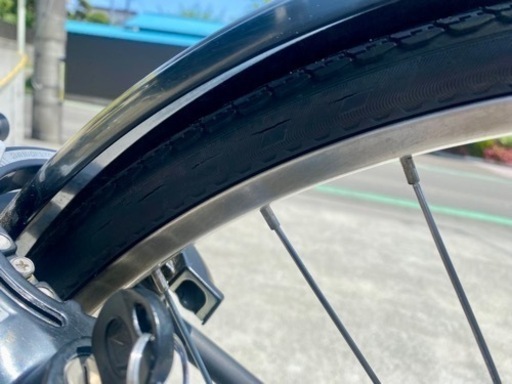 ブリジストン アルベルト 現状販売 電動自転車 27インチ 5段変速 9.6Ah 中古自転車