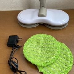 電動モップ 回転モップ 回転 モップクリーナー コードレス 床掃除 水拭きモップ の画像