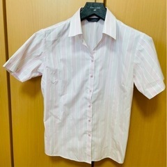 美品　BRICK HOUSE ワイシャツ　半袖　ストライプ リク...