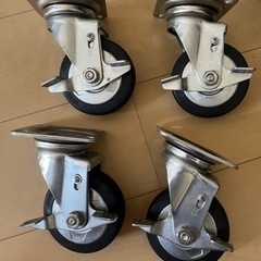 ナンシン　ストッパー付キャスター