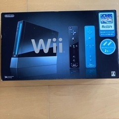 テレビゲーム Wii ブラック　
