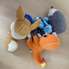 ポケモン 等　おもちゃ ぬいぐるみの画像