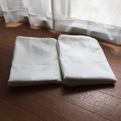 無印良品 レースカーテン 2枚組の画像
