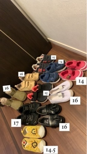 子供スニーカーまとめ売り10足