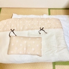 ベビー布団　新品未使用　掛け布団　まくら　寝具
