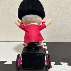 超美品　チコちゃんに叱られる　ぬいぐるみ自転車の画像