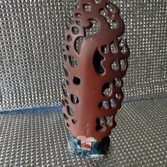 （200view over）定価18000円以上　🏯仏像　不動明王 合金製 15.5cm【牧田秀雲作】の画像