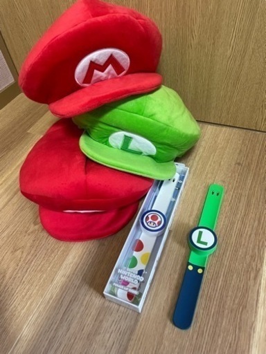 USJ パワーアップバンド、帽子