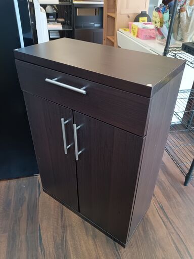 マルチシェルフ　ブラウン　 サイズ（約）幅59×奥29.5×高85.5　　■近隣配送無料 買取GO‼　栄和店