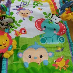 ★レインフォレスト指遊びミュージカルジム★Fisher Price★おもちゃ★ベビー用品の画像