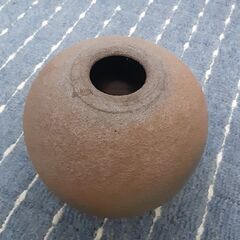 越前焼　壺の画像