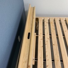 ベッドフレーム　ダブル　　　の画像