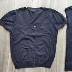 セット！ROPEカーディガンとGUフレンチスリーブtシャツの画像