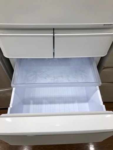 SHARP 5ドア冷蔵庫　SJ-X417J-W 2023年製　110,000円