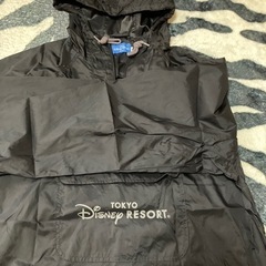 ディズニーリゾートのカッパ(M、黒)